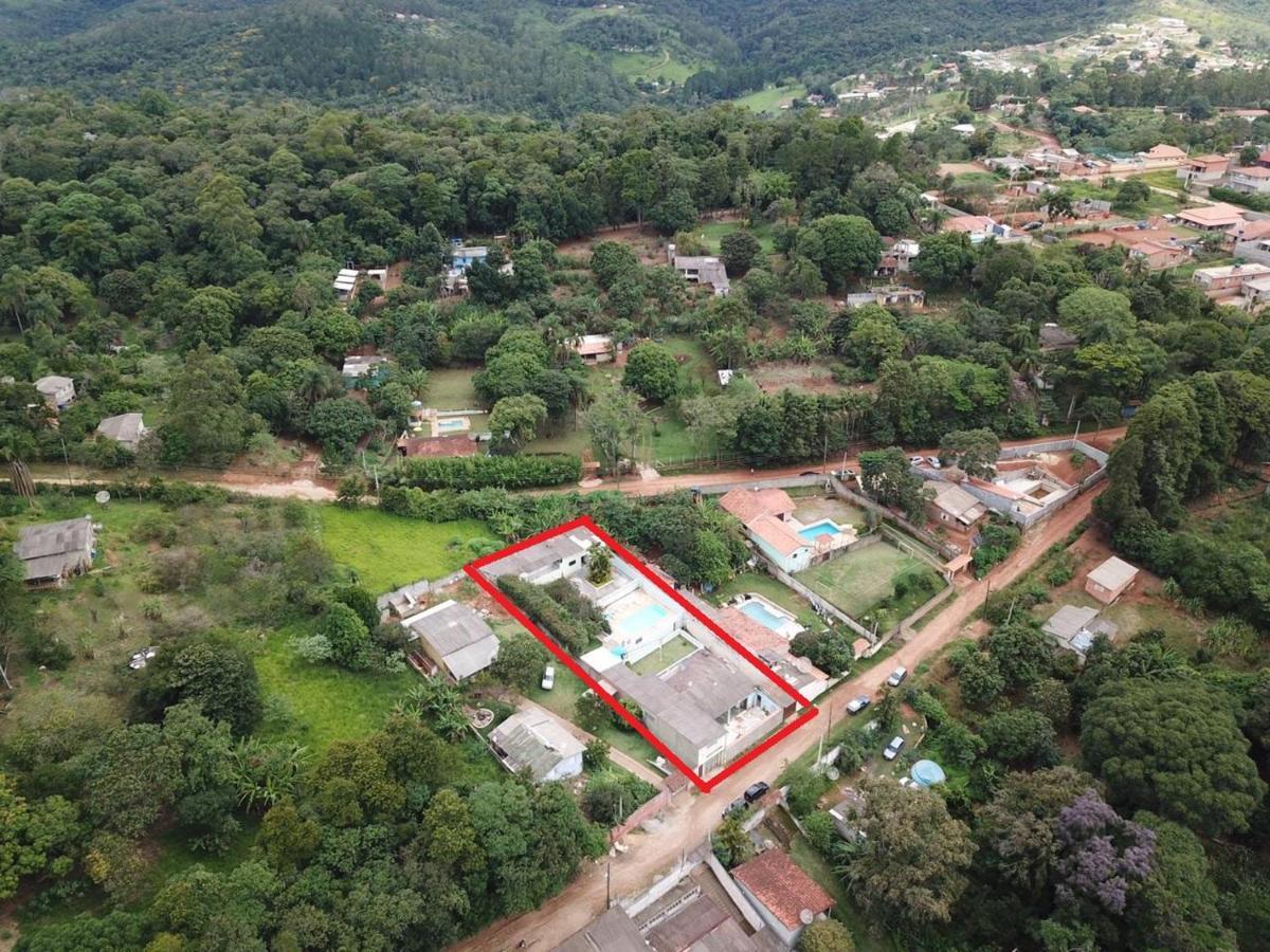 Linda Chacara Com Piscina Churrasqueira E Wi-Fi Mairinque Kültér fotó