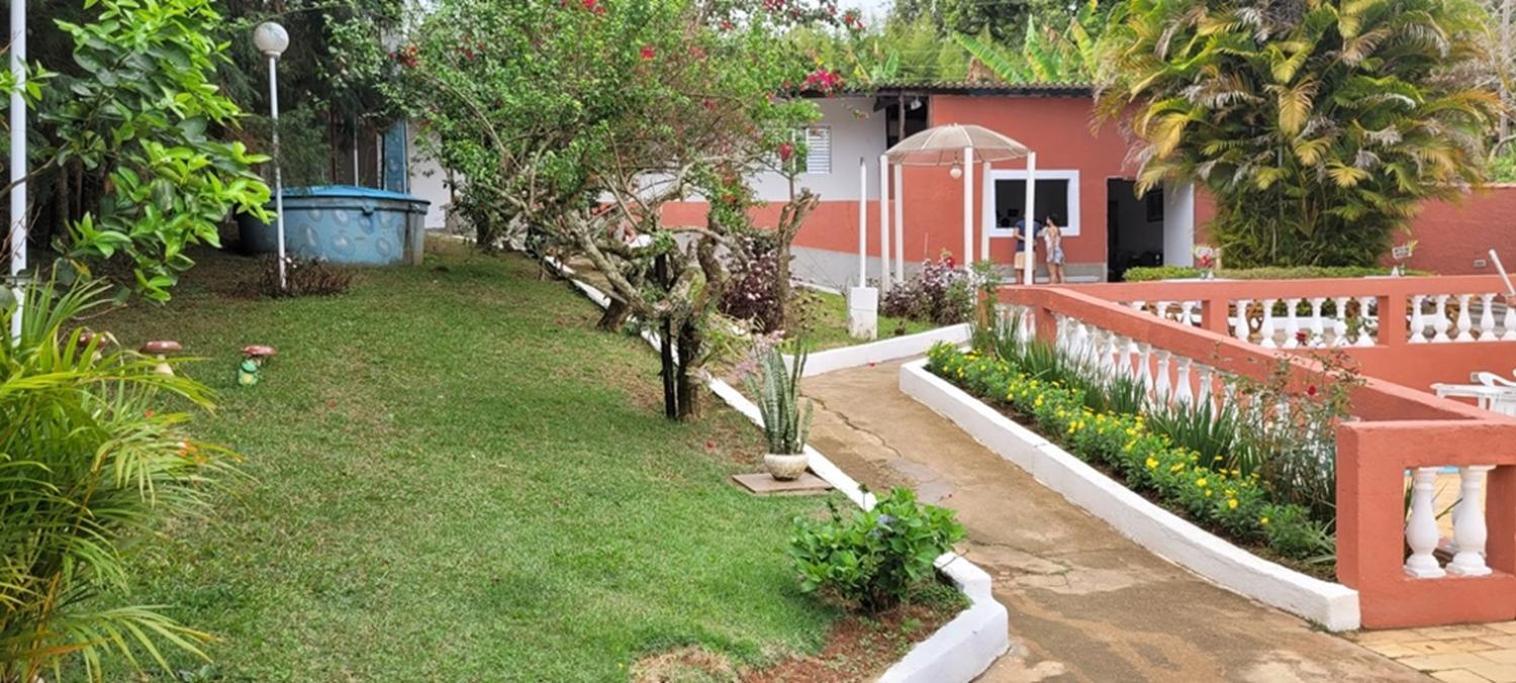 Linda Chacara Com Piscina Churrasqueira E Wi-Fi Mairinque Kültér fotó