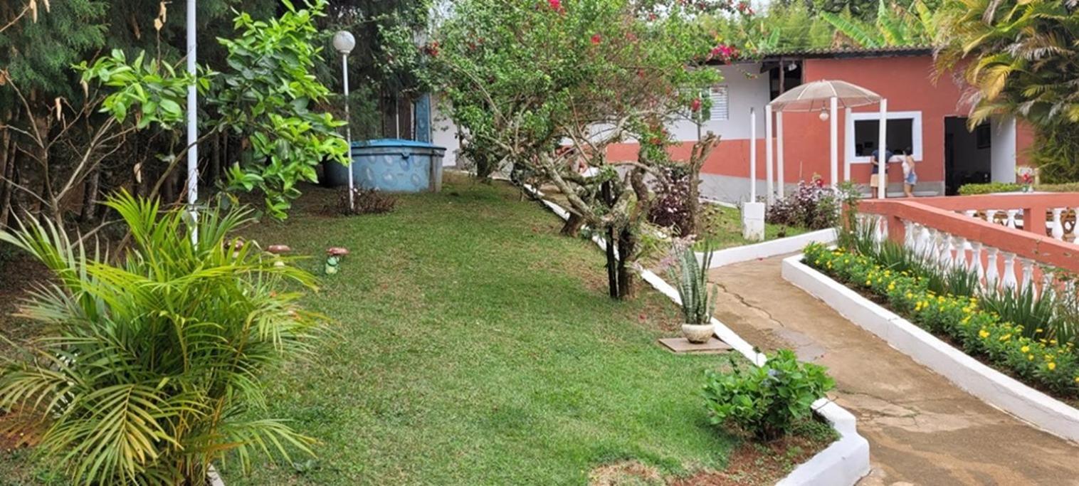 Linda Chacara Com Piscina Churrasqueira E Wi-Fi Mairinque Kültér fotó