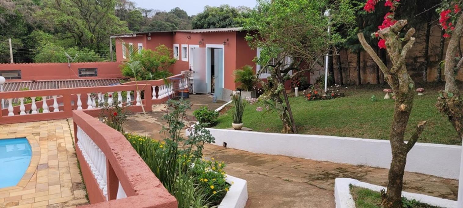 Linda Chacara Com Piscina Churrasqueira E Wi-Fi Mairinque Kültér fotó